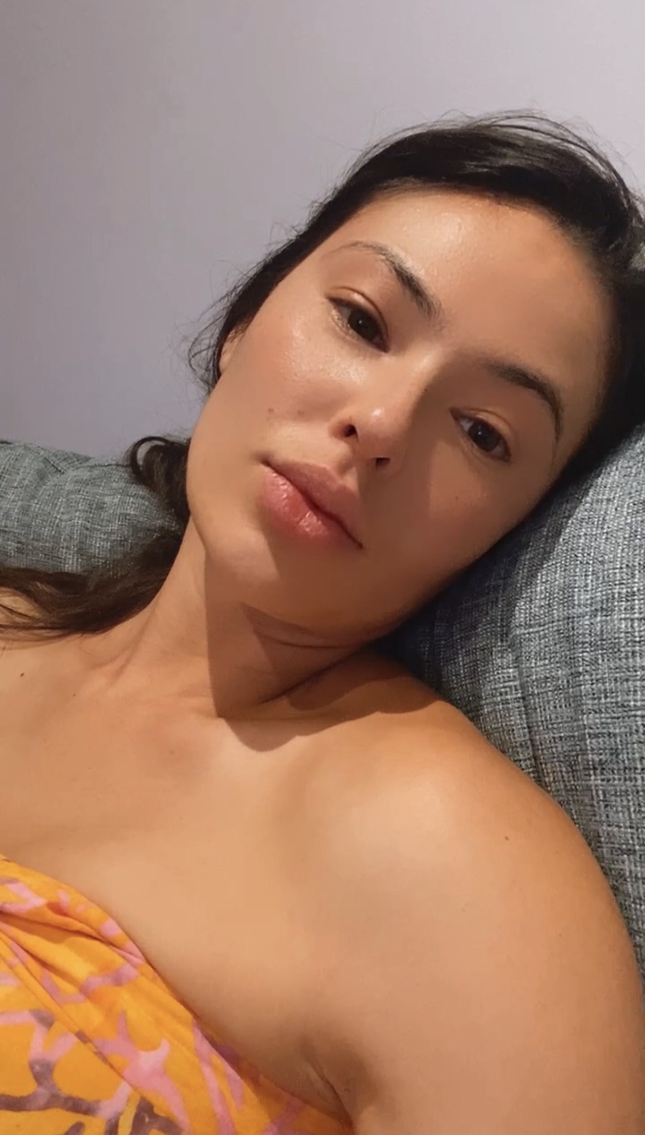 Lalla, exhausted