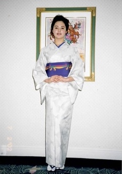 Lalla in a kimono